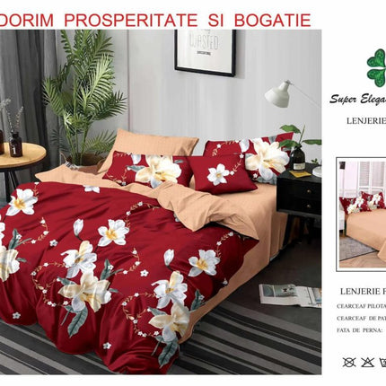 Lenjerii de Pat 100% Bumbac Finet – Colecția Primăvară-Vară 2025 | Cod PRM33 - Casa Super