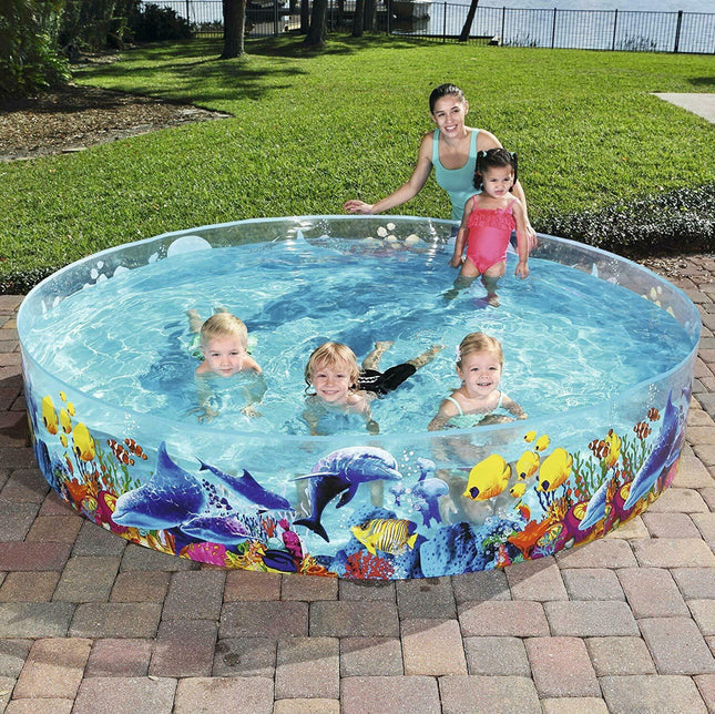 Piscina copii Bestway Odyssey, Ø 183 cm, H 40 cm, capacitate 0.94 m³