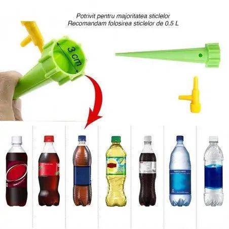 Set 12 Picuratoare Cu valva pentru ajustarea volumui de apa - Casa Super