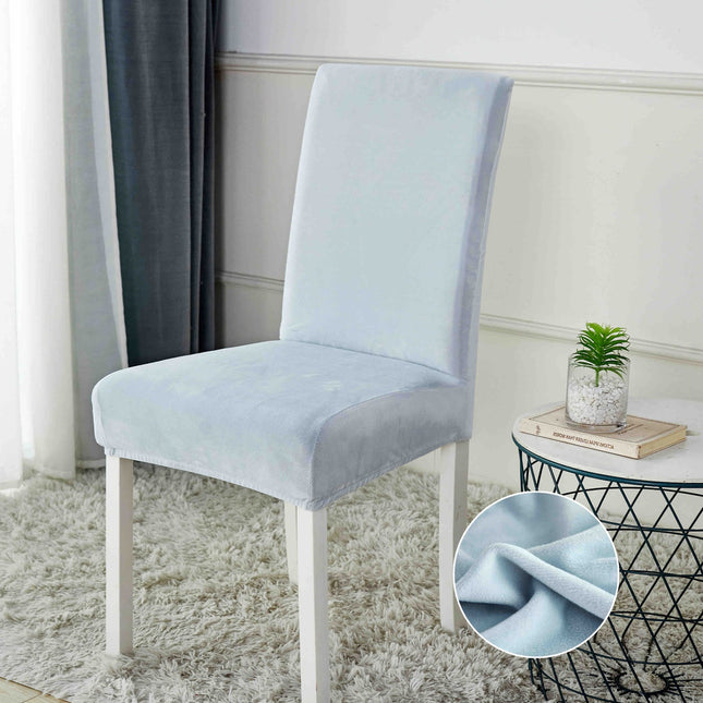 Set 4/6 Huse Scaun Universale Din Catifea - Casa Super