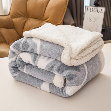 Patura Groasa Cocolino - Pufoasa cu Blanita, model Fluturasi 3D 200x230cm Cod PCJ04