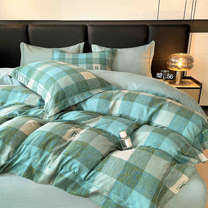 Lenjerie de Pat Finet 6 Piese in Cutie – Calitate Premium | COD LIV12 - Casa Super