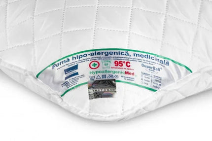 SET 2 Perne Medicinale 50x70cm, HypoallergenicMed,matlasate, lavabile la 95 de grade, fermitate medie spre tare - Casa Super