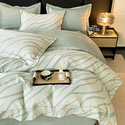 Lenjerie de Pat Finet 6 Piese in Cutie – Calitate Premium | COD LIV13 - Casa Super