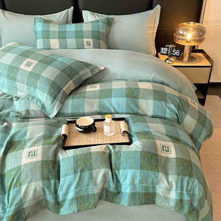 Lenjerie de Pat Finet 6 Piese in Cutie – Calitate Premium | COD LIV12 - Casa Super