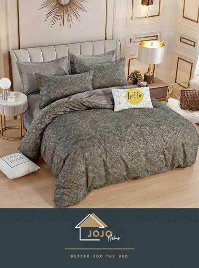 Lenjerie de Pat Dublu Bumbac Finet-6 Piese | Cod FIN16 - Casa Super