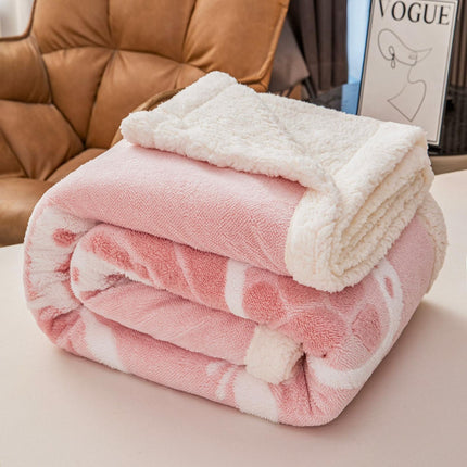Patura Groasa Cocolino - Pufoasa cu Blanita, model Fluturasi 3D 200x230cm Cod PCJ01