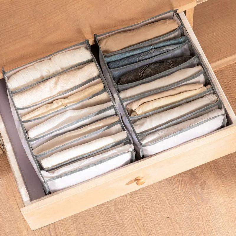 Set 4 Organizatoare de Haine - Pentru Dulap sau Sertare - Casa Super
