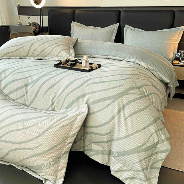 Lenjerie de Pat Finet 6 Piese in Cutie – Calitate Premium | COD LIV13 - Casa Super