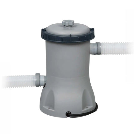 Piscina gonflabila, rotunda, 396 x 84 cm, 7800 L • Bestway + Pompa Electrica de Filtrare Apa CADOU