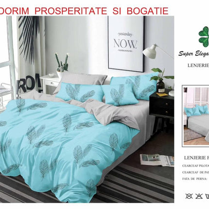 Lenjerii de Pat 100% Bumbac Finet – Colecția Primăvară-Vară 2025 | Cod PRM35 - Casa Super
