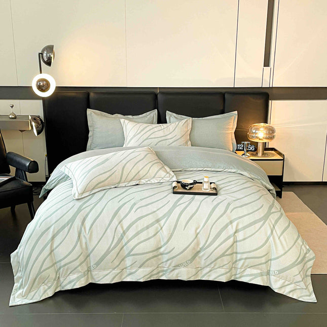 Lenjerie de Pat Finet 6 Piese in Cutie – Calitate Premium | COD LIV13 - Casa Super