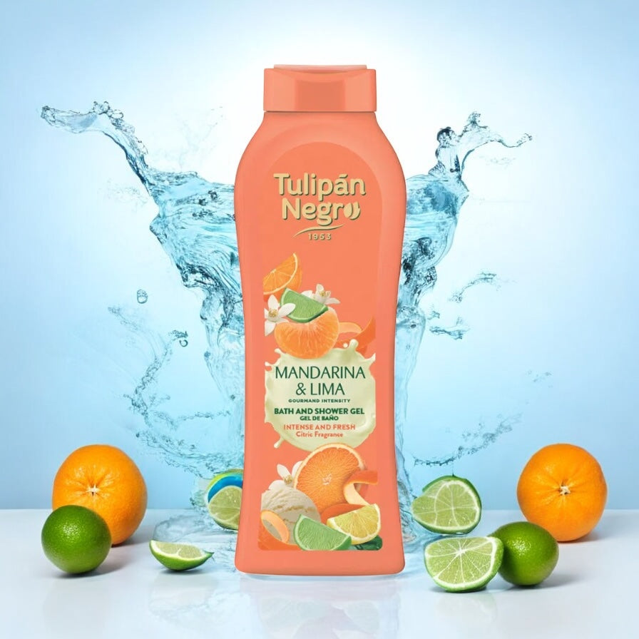 GEL DE DUS TULIPAN NEGRO MANDARINA & LIMA 650 ML