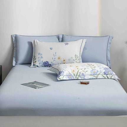 Lenjerie de Pat Finet 6 Piese in Cutie – Calitate Premium | COD LIV65