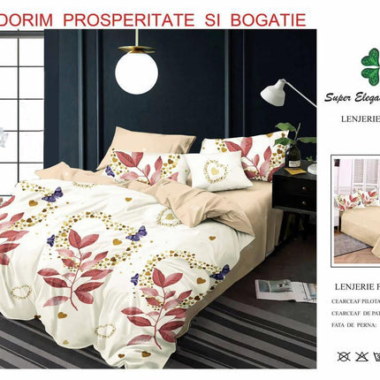 Lenjerii de Pat 100% Bumbac Finet – Colecția Primăvară-Vară 2025 | Cod PRM31 - Casa Super