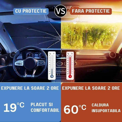 Parasolar Tip Umbrela Pentru Protectie Parbriz - Casa Super