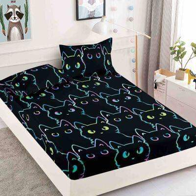 Huse de Pat Bumbac Finet cu Elastic-3 Piese 180x200| Cod Casa27 - Casa Super