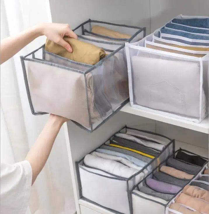 Set 4 Organizatoare de Haine - Pentru Dulap sau Sertare - Casa Super