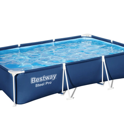 Piscina Rectangulară cu cadru metalic,3300 L, 300 x 201 x 66 cm