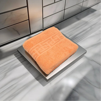 Prosop de Lux 50×90cm 100% Bumbac Pieptanat 650 g/mp- Piersica - Casa Super