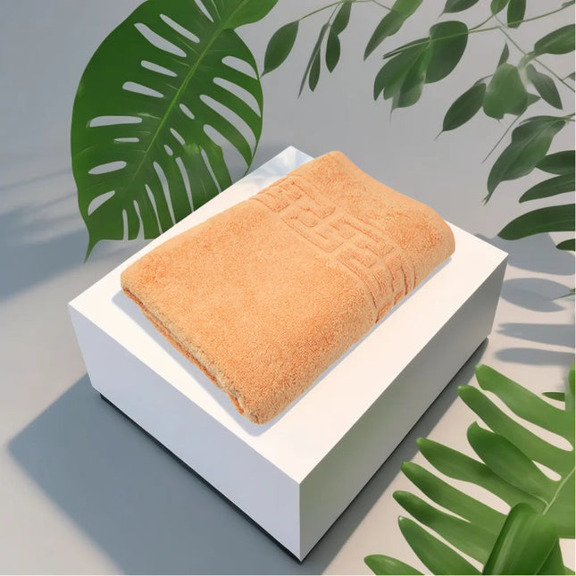 Prosop de Lux 70x130 100% Bumbac Pieptanat 650 g/mp- Peach - Casa Super