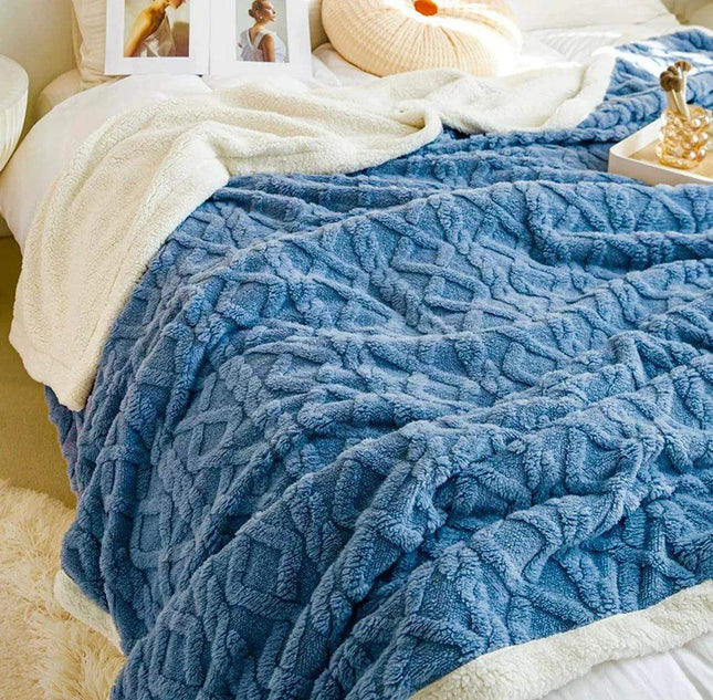 Patura Groasa Cocolino - Pufoasa Cu Blanita 230x200xm - Casa Super