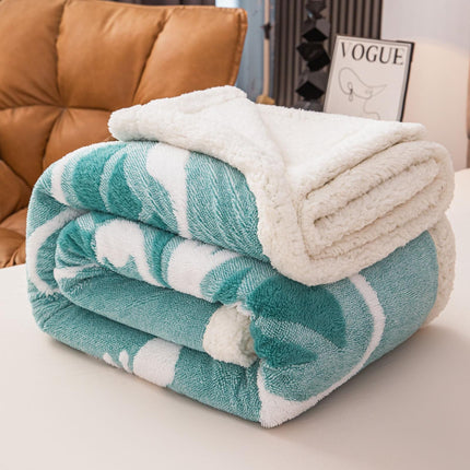 Patura Groasa Cocolino - Pufoasa cu Blanita, model Fluturasi 3D 200x230cm Cod PCJ02