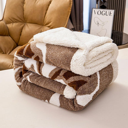 Patura Groasa Cocolino - Pufoasa cu Blanita, model Fluturasi 3D 200x230cm Cod PCJ03
