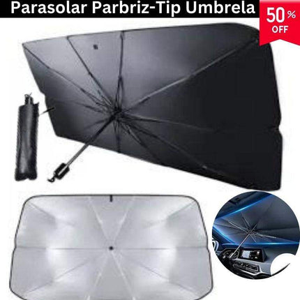 Parasolar Tip Umbrela Pentru Protectie Parbriz - Casa Super