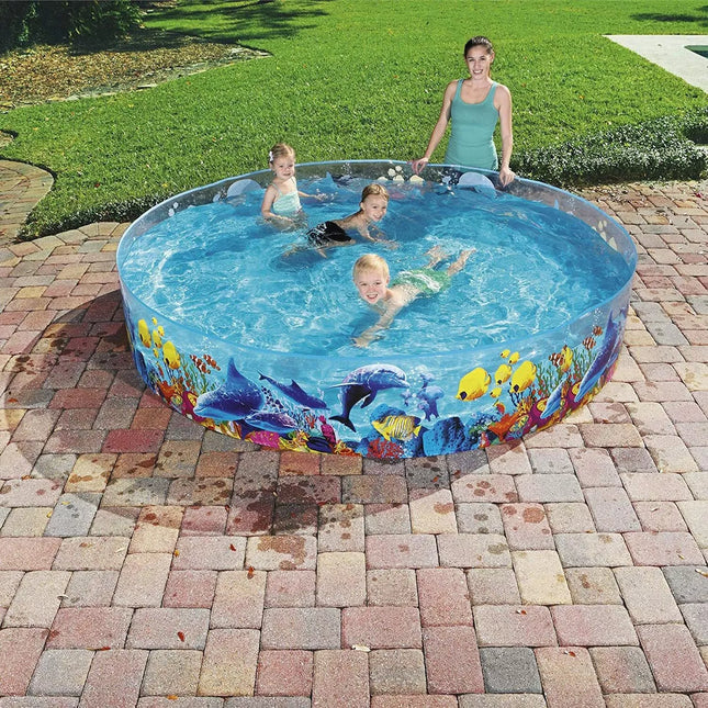 Piscina copii Bestway Odyssey, Ø 183 cm, H 40 cm, capacitate 0.94 m³
