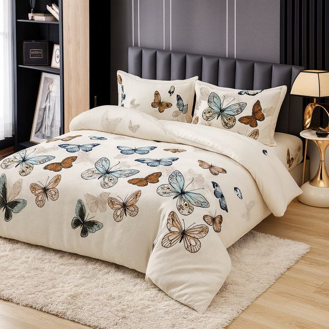 Lenjerie Cocolino Calduroasa, 4 piese – Model Fluturasi