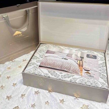 Lenjerie de Pat Finet 6 Piese in Cutie – Calitate Premium | COD LIV18 - Casa Super