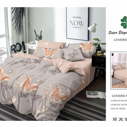 Lenjerii de Pat 100% Bumbac Finet – Colecția Primăvară-Vară 2025 | Cod PRM28 - Casa Super