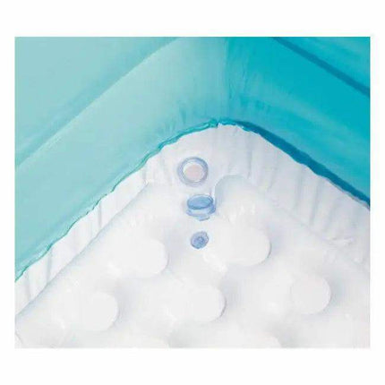 Piscină Gonflabilă Patrata Tip Baldachin pentru Copii 140x140x114 Capacitate 265 L - Casa Super
