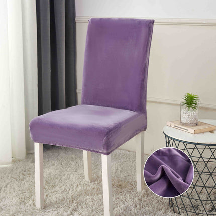 Set 4/6 Huse Scaun Universale Din Catifea - Casa Super