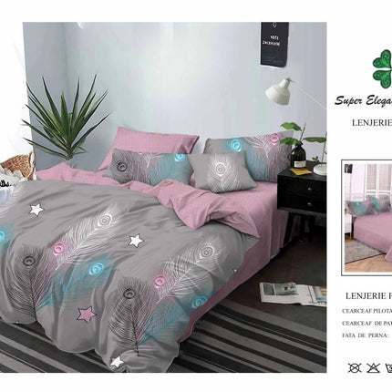 Lenjerii de Pat 100% Bumbac Finet – Colecția Primăvară-Vară 2025 | Cod PRM24 - Casa Super