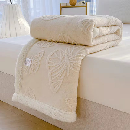 Patura Groasa Cocolino - Pufoasa Cu Blanita 230x200 - Crem