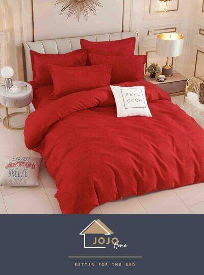 Lenjerie de Pat Dublu Bumbac Finet-6 Piese | Cod FIN15 - Casa Super