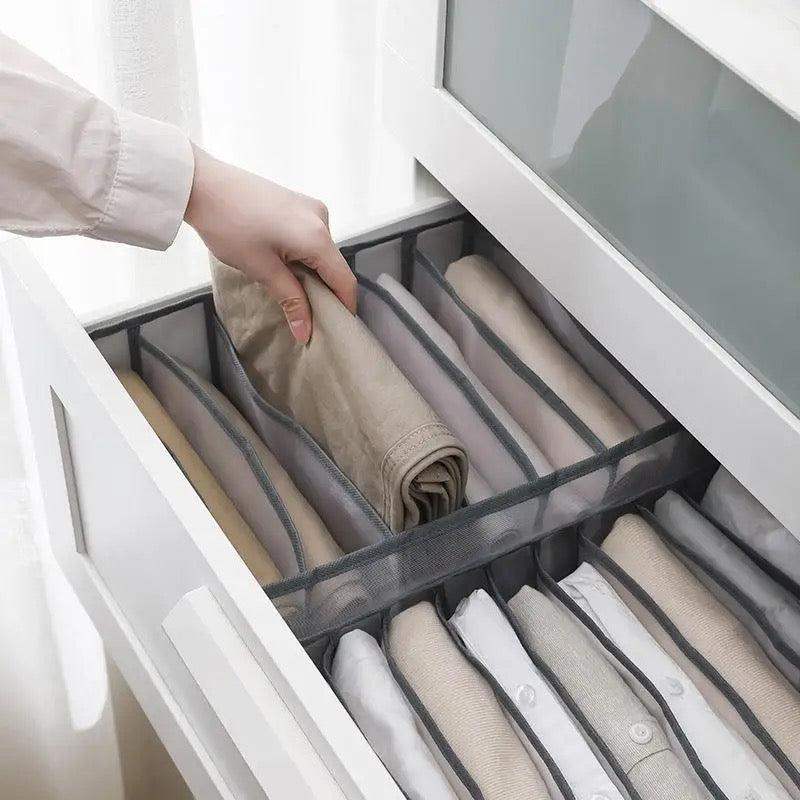 Set 4 Organizatoare de Haine - Pentru Dulap sau Sertare - Casa Super