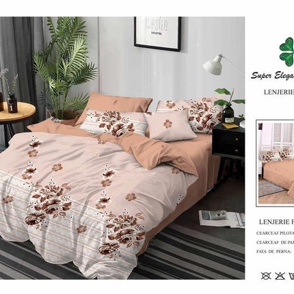 Lenjerii de Pat 100% Bumbac Finet – Colecția Primăvară-Vară 2025 | Cod PRM29 - Casa Super