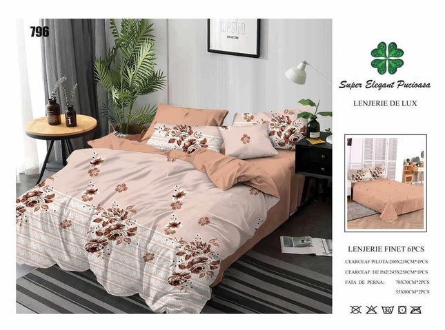 Lenjerii de Pat 100% Bumbac Finet – Colecția Primăvară-Vară 2025 | Cod PRM29 - Casa Super