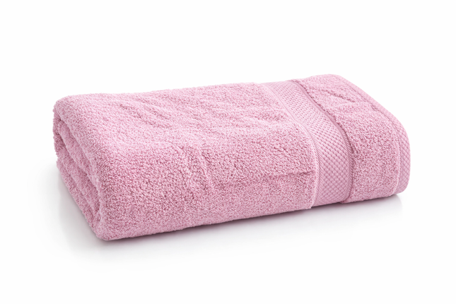 Prosop Baie din Bumbac 100%, Pure Cotton Elite, Roz