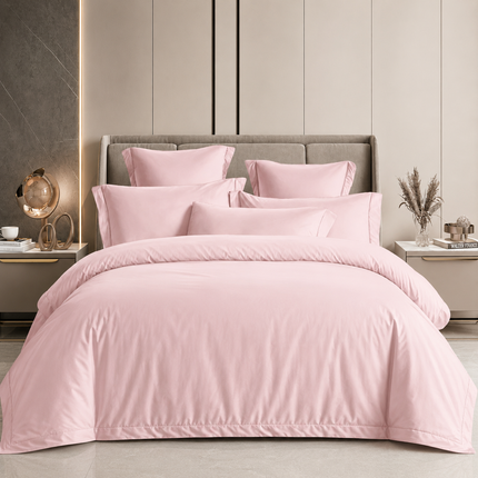 Lenjerie Din Bumbac Soft Touch Premium Cu Elastic - Roz
