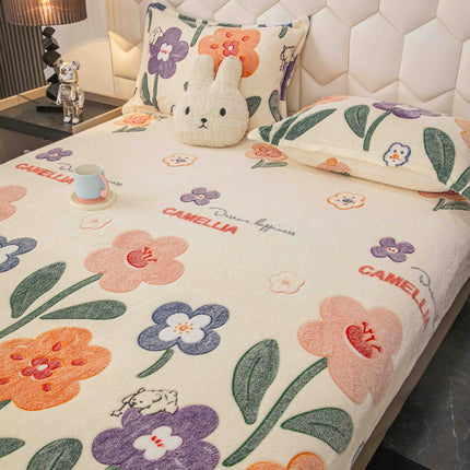 Husa Cocolino cu elastic + 2 fete de perna, pat dublu Cod HCJ02