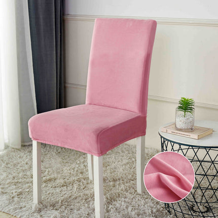 Set 4/6 Huse Scaun Universale Din Catifea - Casa Super