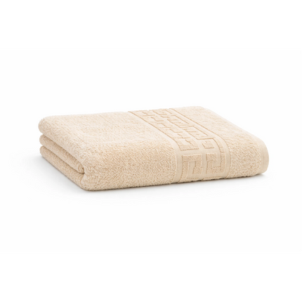 Prosop Baie Bumbac 100%, 500g/mp, Model Grecesc - Crem