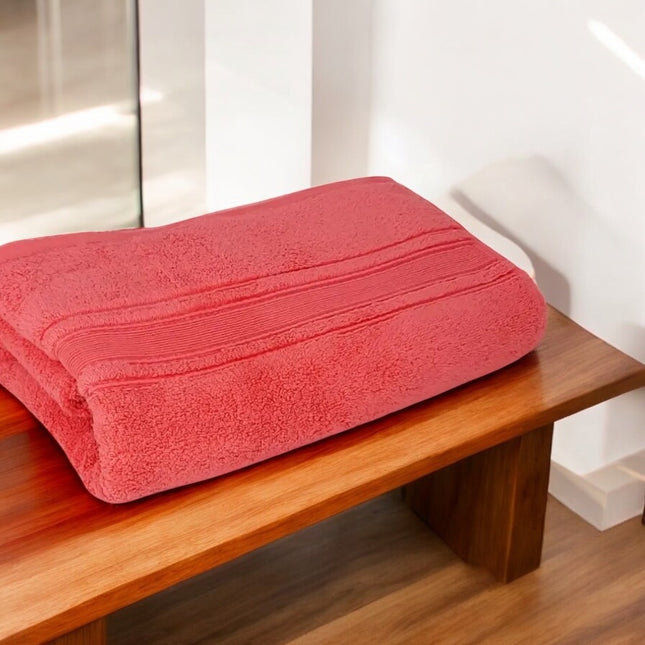 Prosop De Lux Zero Twist 70x130cm 100% Bumbac Pieptanat-Pufos Si Ultra Absorbant,650g/mp | Albastru