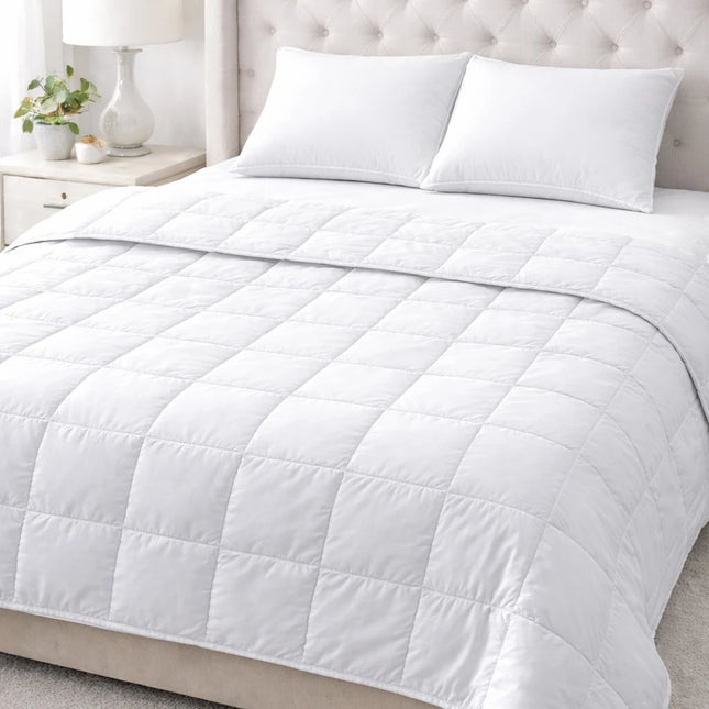 Set Pilota 200x220cm, 200g/mp + 2 Perne hoteliere 50x70,900g/mp