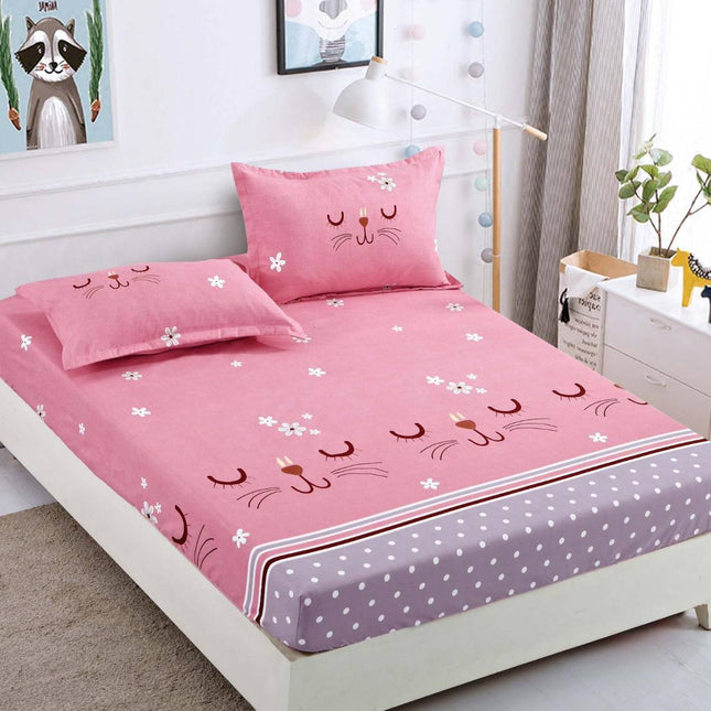 Huse de Pat Bumbac Finet cu Elastic-3 Piese 180x200| Cod Casa41 - Casa Super