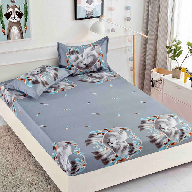Huse de Pat Bumbac Finet cu Elastic-3 Piese 180x200| Cod Casa58 - Casa Super